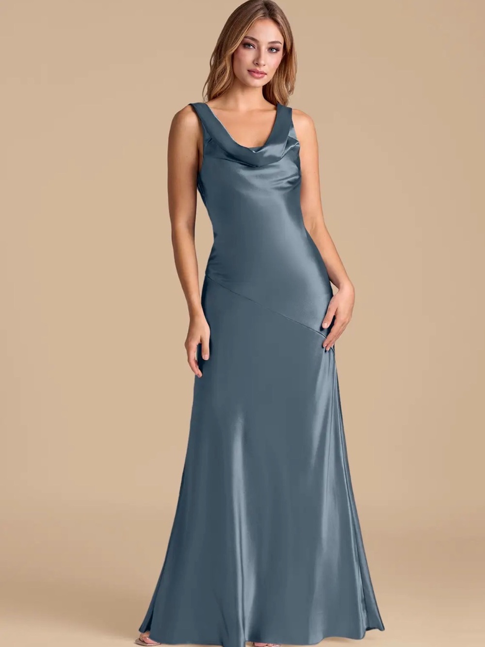 Azazie Midnight Rylina Dress